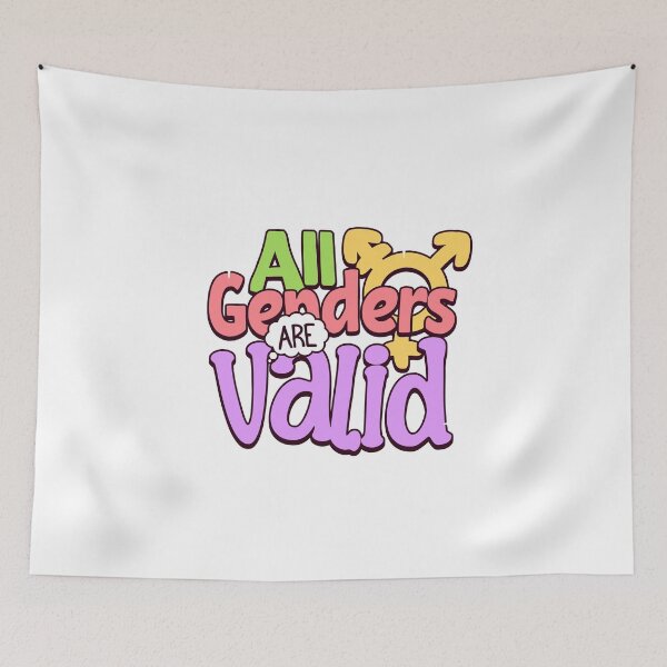 Item preview, All genders are valid. Pride month. LGBTQ rights designed and sold by KristinaNEL.