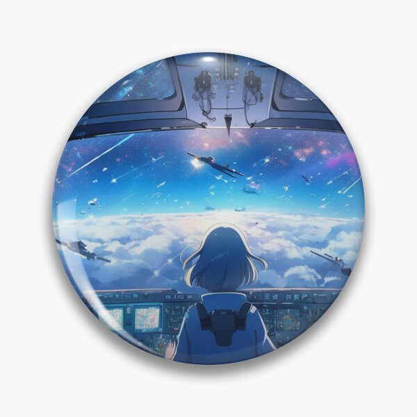 Item preview, Cosmic Conqueror: Pilot of the Infinite designed and sold by AdventureCanvas.