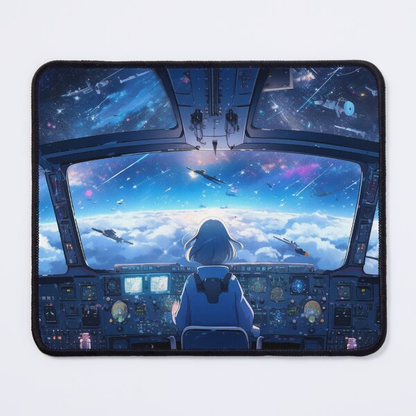 Item preview, Cosmic Conqueror: Pilot of the Infinite designed and sold by AdventureCanvas.