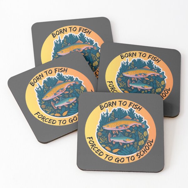 Item preview, Born to Fish, Forced to Go to School designed and sold by TGAL2.
