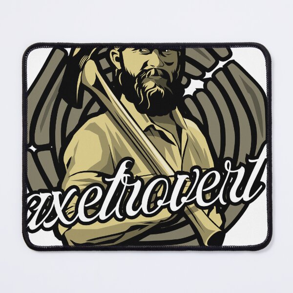 Item preview, Lumberjack Axetrovert Pun designed and sold by Spassprediger.