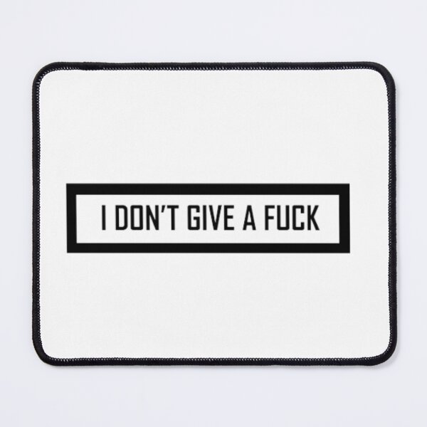 Item preview, I don't give a fuck Sticker designed and sold by Artistedesign.
