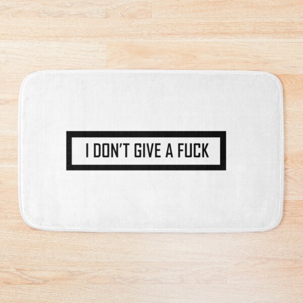 Item preview, I don't give a fuck Sticker designed and sold by Artistedesign.
