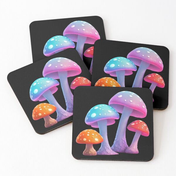 Item preview, Bioluminescent mushrooms | Glow in the dark | Glowing fungi night light | 3D mushrooms designed and sold by IndigoTides.