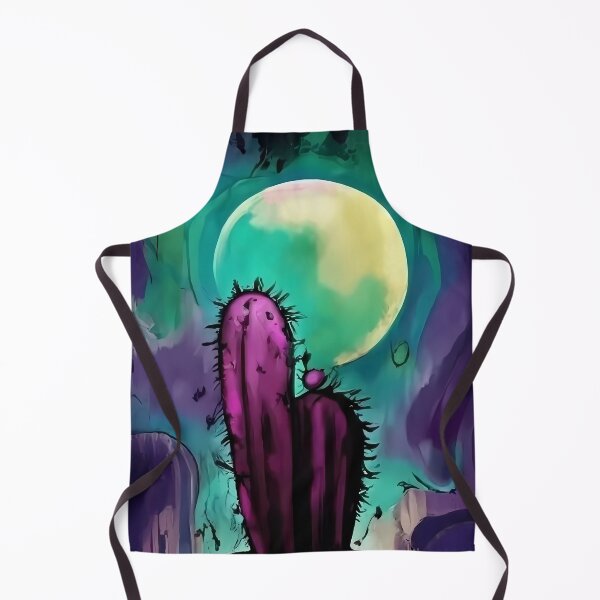 Item preview, Cactus and Moonlit Night designed and sold by RicsArtistry.