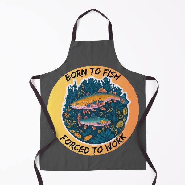 Item preview, Born to Fish, Forced to Work designed and sold by TGAL2.