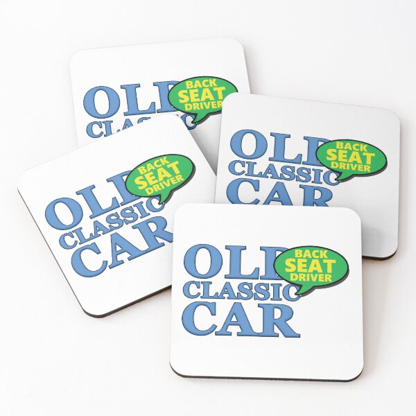 Item preview, BACK SEAT DRIVER (transparent background) designed and sold by OldClassicCar.