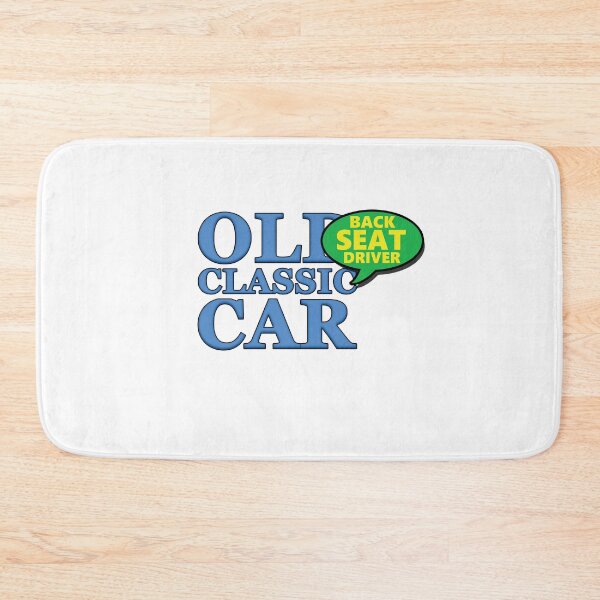 Item preview, BACK SEAT DRIVER (transparent background) designed and sold by OldClassicCar.