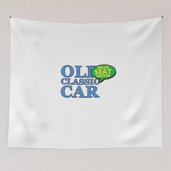 Item preview, BACK SEAT DRIVER (transparent background) designed and sold by OldClassicCar.