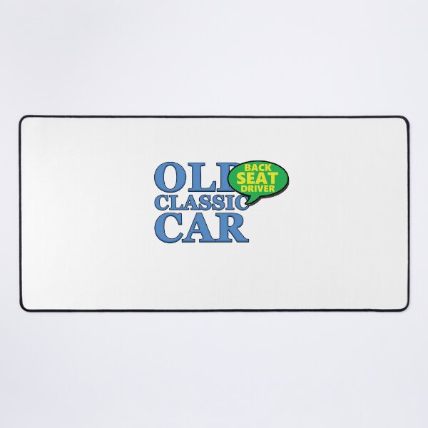 Item preview, BACK SEAT DRIVER (transparent background) designed and sold by OldClassicCar.
