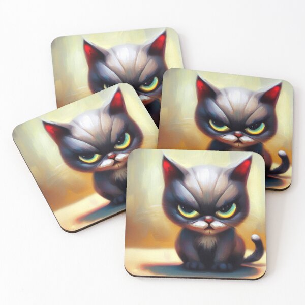 Item preview, Mischievous kitten designed and sold by Donkey's Salad.