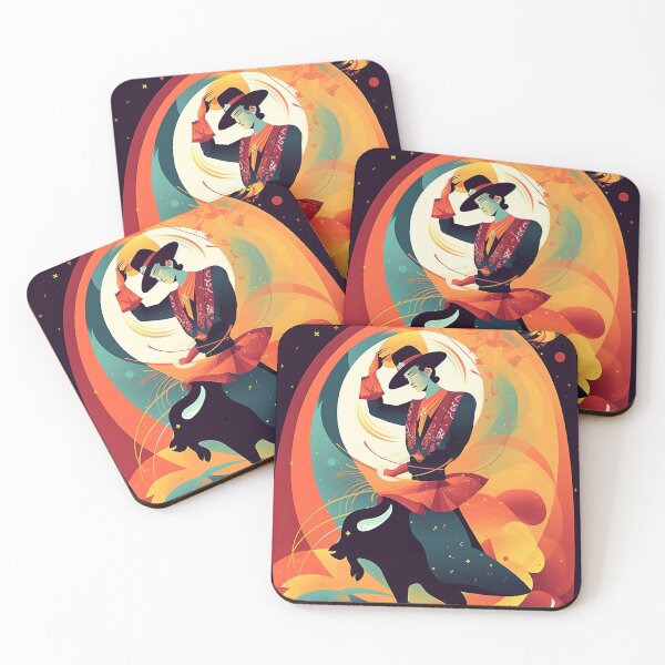 Item preview, Mystic Matadors: Abstract Surrealistic Paintings for Home Decor designed and sold by Rick Navarro.