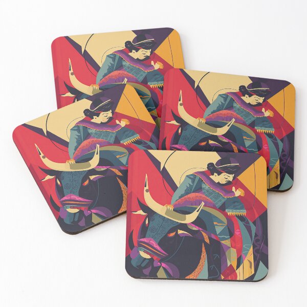 Item preview, Mystic Matadors: Abstract Surrealistic Paintings for Home Decor designed and sold by Rick Navarro.
