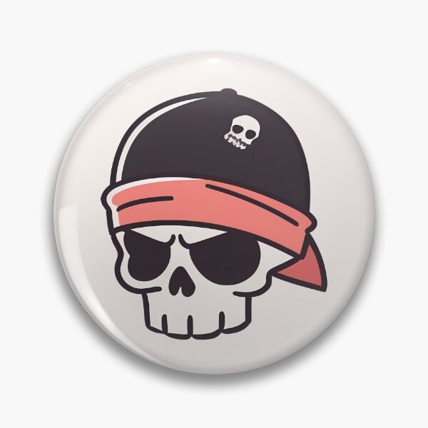 Item preview, Tiny cute skull with a pirate beanie designed and sold by MDCGraphics.