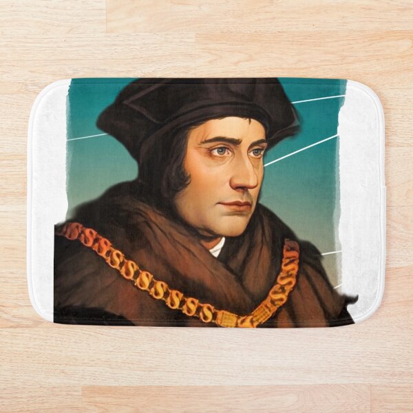 Item preview, Ilustración del abogado inglés Sir Thomas More designed and sold by Litstoy.