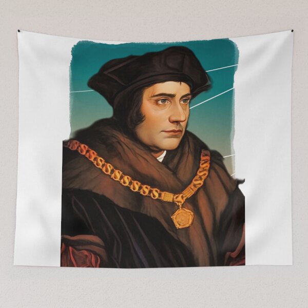 Item preview, English Lawyer Sir Thomas More illustration  designed and sold by Litstoy.