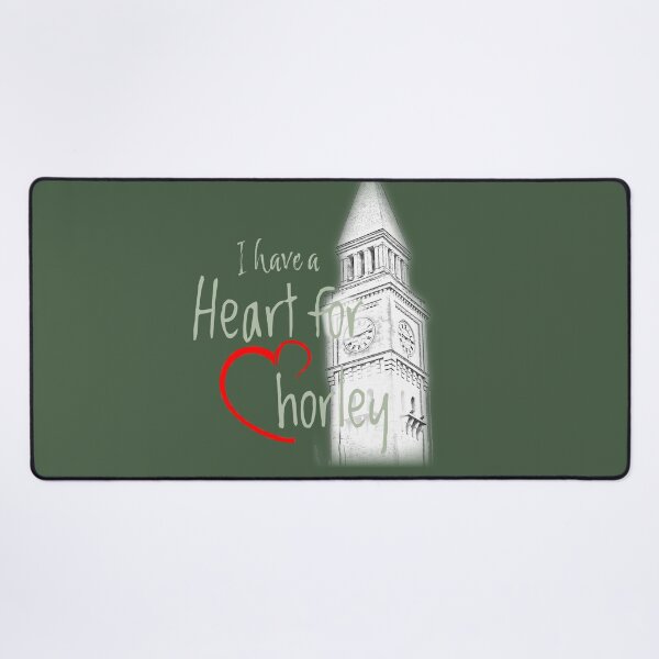 Artikelvorschau, Grün – Ich habe eine Rathausuhr von Heart for Chorley inc. für dunkle Hintergründe entworfen und verkauft von HeartforChorley.