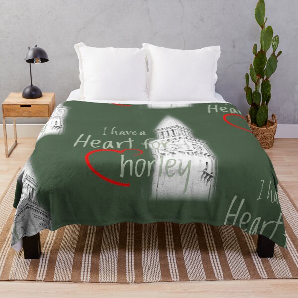 Item preview, Green - I have a Heart for Chorley inc Town hall clock for dark backgrounds designed and sold by HeartforChorley.