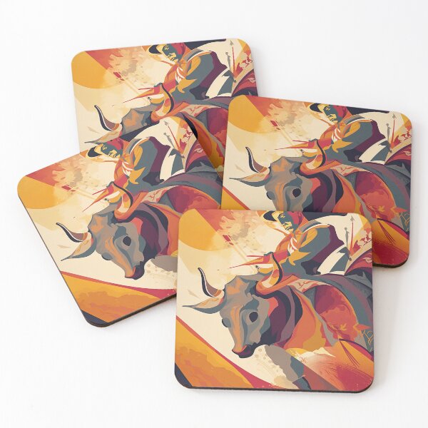 Item preview, Mystic Matadors: Abstract Surrealistic Paintings for Home Decor designed and sold by Rick Navarro.