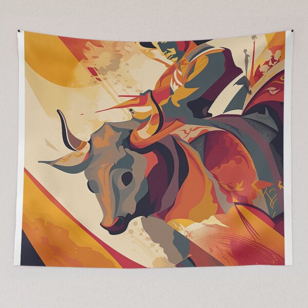 Item preview, Mystic Matadors: Abstract Surrealistic Paintings for Home Decor designed and sold by Rick Navarro.