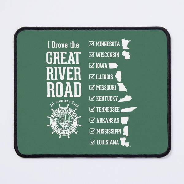 Item preview, I Drove the GRR - State Checklist - White designed and sold by Great River Road Store.
