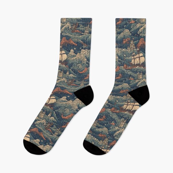 Item preview, Power of Ocean Pattern designed and sold by HVIUXLEE.
