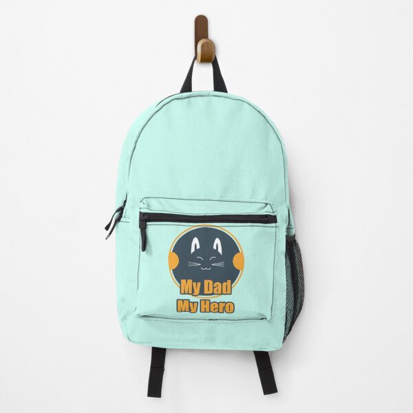 Item preview, BIG CAT UNLEASHING SMILES WITH "My Dad, My Hero" designed and sold by csalvati77.