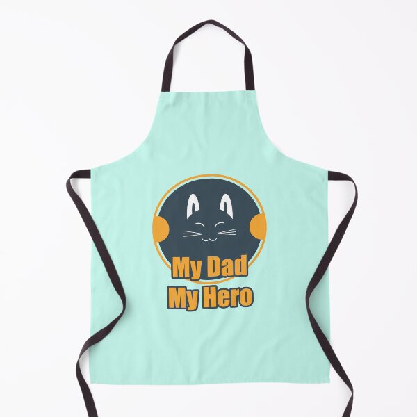 Item preview, BIG CAT UNLEASHING SMILES WITH "My Dad, My Hero" designed and sold by csalvati77.