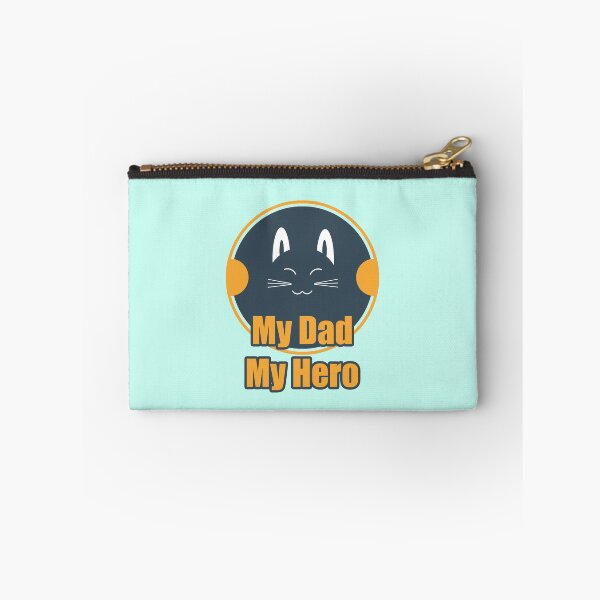 Item preview, BIG CAT UNLEASHING SMILES WITH "My Dad, My Hero" designed and sold by csalvati77.