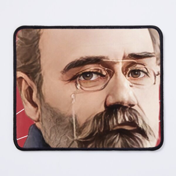 Item preview, French novelist Emile Zola illustration  designed and sold by Litstoy.