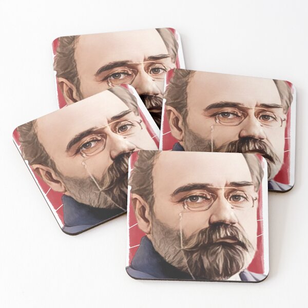 Item preview, French novelist Emile Zola illustration  designed and sold by Litstoy.