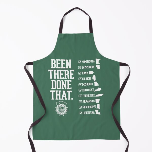 Item preview, Been There Done That - State Checklist - White designed and sold by Great River Road Store.