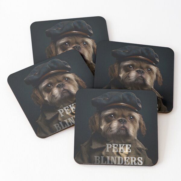 Item preview, Peke Blinders designed and sold by Monkey-Bar.