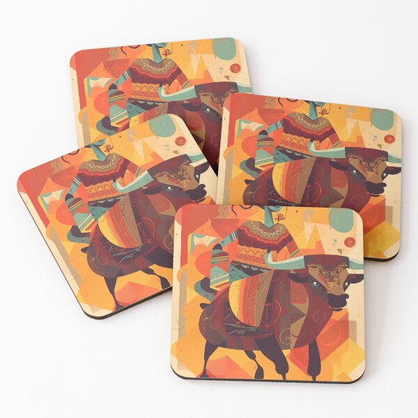 Item preview, Mystic Matadors: Abstract Surrealistic Paintings for Home Decor designed and sold by Rick Navarro.