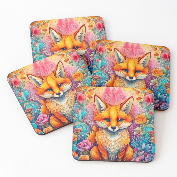 Item preview, Flowers Fox designed and sold by Kilwinning-DA.