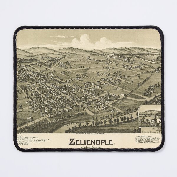 Item preview, Zelienople, Pennsylvania (1901) designed and sold by allhistory.