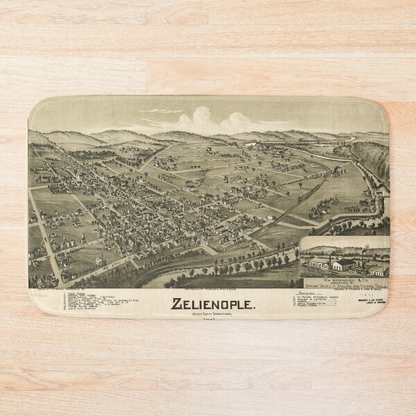 Item preview, Zelienople, Pennsylvania (1901) designed and sold by allhistory.