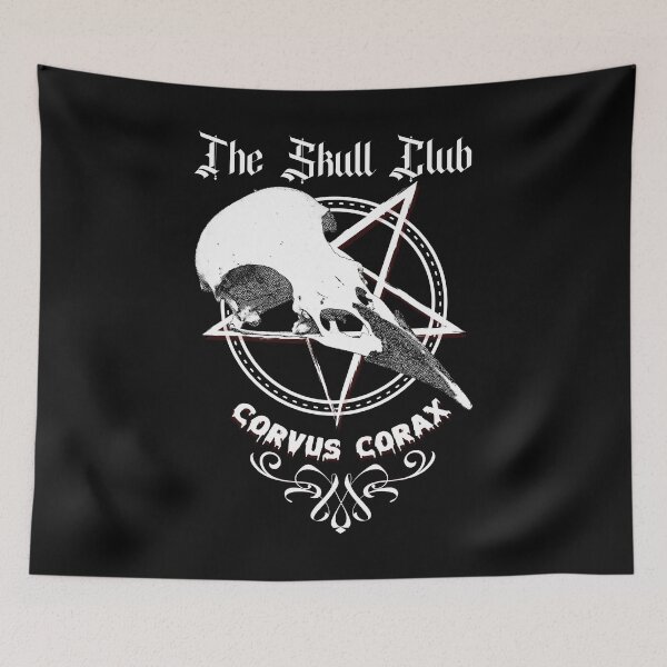Item preview, The Skull CLub - Corvus corax designed and sold by SimonSay.
