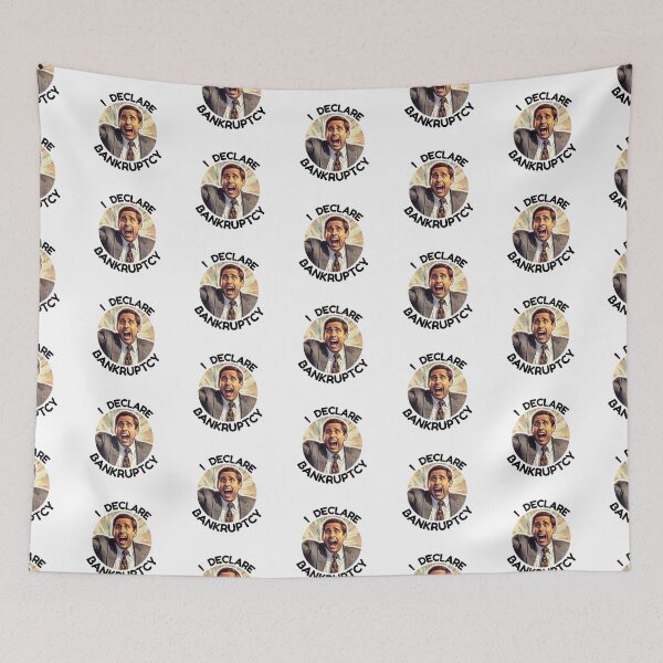Item preview, Michael Scott- "I Declare Bankruptcy": Dunder Mifflin's Hilarious Boss for Fans and Collectors designed and sold by Only-TheOffice.