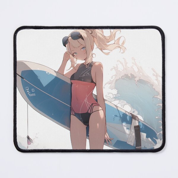 Item preview, Cute surfer girl designed and sold by Istarfal.