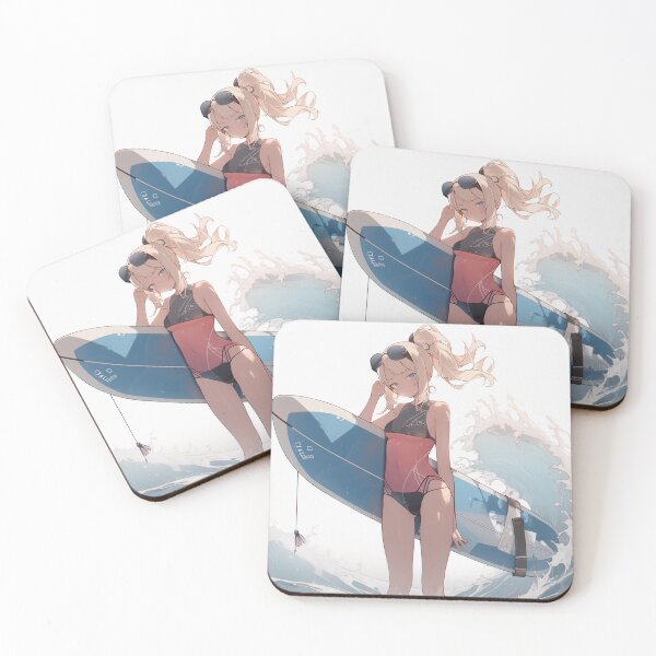 Item preview, Cute surfer girl designed and sold by Istarfal.