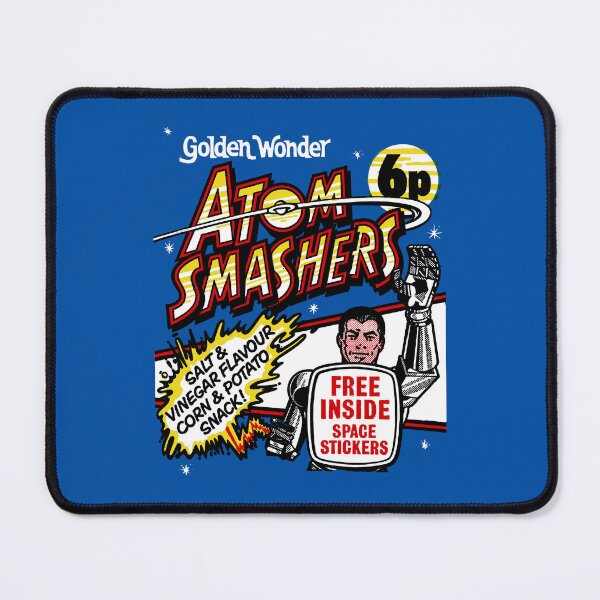 Item preview, GOLDEN WONDER ATOM SMASHERS - CRISP PACKET designed and sold by ThrowbackAds.