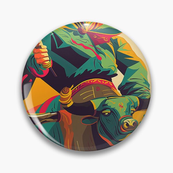 Item preview, Mystic Matadors: Pinturas surrealistas abstractas para la decoración del hogar designed and sold by Rick Navarro.