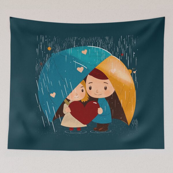Item preview, Love Beneath the Umbrella: A Rainy Romance designed and sold by istoriadesign.
