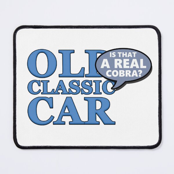 Item preview, IS THAT A REAL AC COBRA? (transparent background) designed and sold by OldClassicCar.