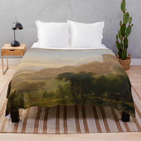 Item preview, Landscape Scene from Thanatopsis | Asher Brown Durand | 1850 Landscape Art designed and sold by CJET.