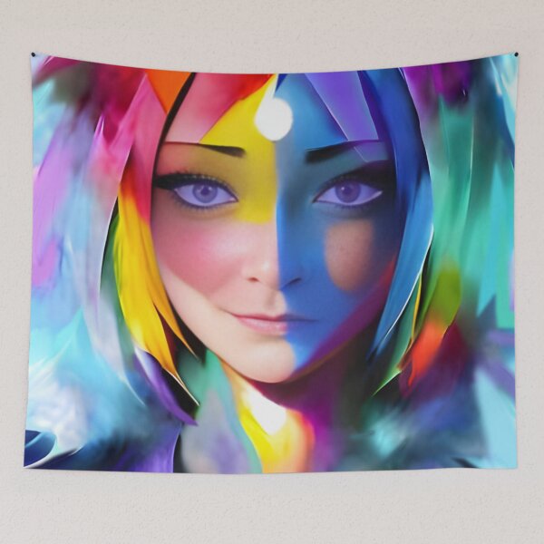 Item preview, Enchanting Chroma: A Vibrant Expression of Emotion and Vitality designed and sold by masabo.