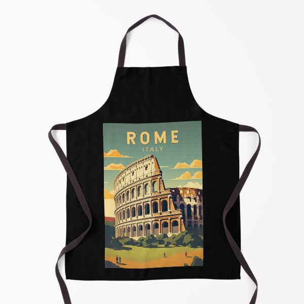 Item preview, Rome Italy Colosseum Travel Art Vintage designed and sold by KrisSidDesigns.