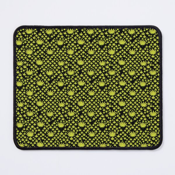 Item preview, Black and Yellow Marijuana Pattern designed and sold by Aaron2610.