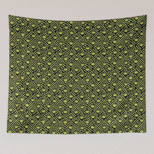 Item preview, Black and Yellow Marijuana Pattern designed and sold by Aaron2610.
